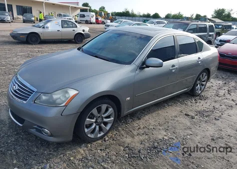 2007 Infiniti M45 из США, поврежденный, VIN JNKBY01E27M400803
